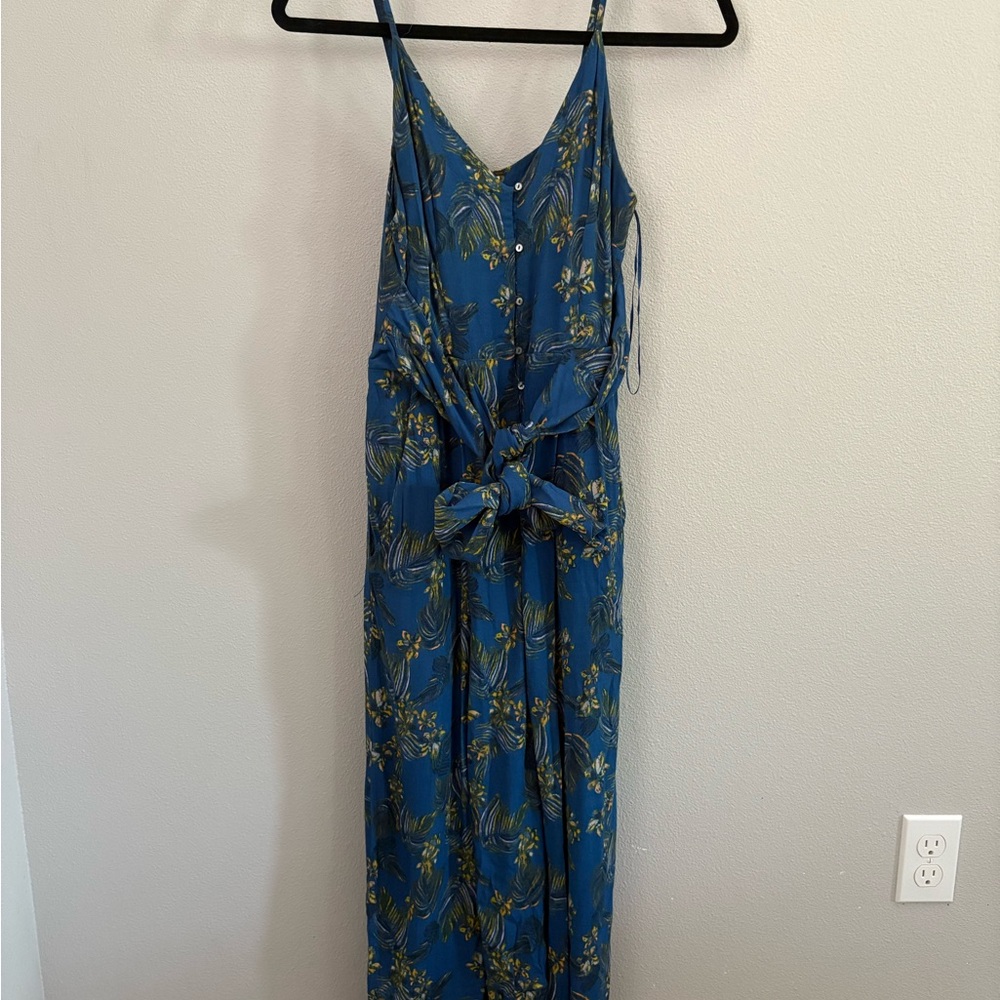 Free People Blue Floral Dress